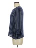 Drew 100% Rayon Blue 3/4 Sleeve Blouse Size M - photo 5