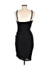 Blanc Solid Black Cocktail Dress Size M - photo 2