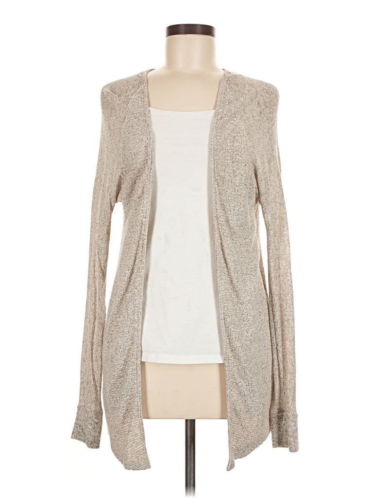 Pre-owned Unbranded Cardigan Sweater In Tan