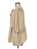 Shein 100% Polyester Tan 3/4 Sleeve Blouse Size 8 - 10 - photo 5