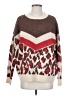 AndTheWhy Animal Print Brown Pullover Sweater Size S - photo 1