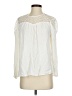 Mossimo 100% Rayon Ivory White Long Sleeve Blouse Size S - photo 1