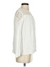 Mossimo 100% Rayon Ivory White Long Sleeve Blouse Size S - photo 4