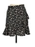 Originality 100% Polyester Floral Black Casual Skirt Size S - photo 1