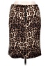Alfani Animal Print Brown Casual Skirt Size 14 - photo 2