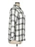 Falls Creek Plaid Silver Long Sleeve Button-Down Shirt Size 1X - photo 4