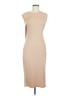 Shein Solid Tan Casual Dress Size M - photo 1