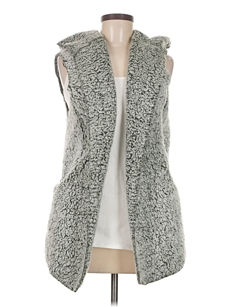 Pre-owned Love Tree Sweater Vest In Green