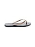 Havaianas Gray Gold Flip Flops Size 4 - 5 - photo 1