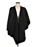 Coco + Carmen 100% Acrylic Black Poncho One size - photo 1