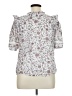 Angels 100% Cotton Ivory Short Sleeve Blouse Size XL - photo 2