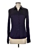 H&M Color Block Purple Blouse Size 6 - photo 1