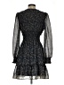 Max Studio 100% Polyester Paisley Blue Cocktail Dress Size S - photo 2