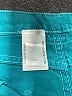 American Apparel Color Block Teal Jeans Size 30 waist - photo 7