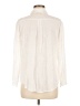 Beach Bunny 100% Rayon Polka Dots Ivory Long Sleeve Blouse Size M - photo 2
