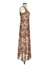 Louna Animal Print Brown Cocktail Dress Size S - photo 4
