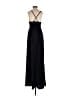 J.Crew 100% Polyester Black Casual Dress Size 00 - photo 2