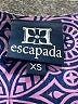 Escapada 100% Rayon Paisley Purple Casual Dress Size XS - photo 7