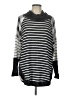 Maurices Stripes Gray Turtleneck Sweater Size L - photo 1