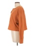 CAbi 100% Cotton Orange Pullover Sweater Size L - photo 5