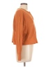 CAbi 100% Cotton Orange Pullover Sweater Size L - photo 4