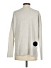 Lisa Todd 100% Cashmere Polka Dots Silver Gray Cashmere Pullover Sweater Size S - photo 2