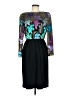 William Pearson Print Teal Cocktail Dress Size 6 - photo 1