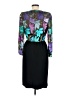William Pearson Print Teal Cocktail Dress Size 6 - photo 2