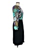 William Pearson Print Teal Cocktail Dress Size 6 - photo 4