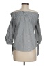 Love Notes 100% Polyester Gray 3/4 Sleeve Blouse Size M - photo 2