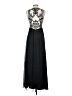 Xtraordinary 100% Polyester Black Cocktail Dress Size 3 - photo 2