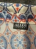 Alloy 100% Polyester Paisley Blue Sleeveless Blouse Size XL - photo 7