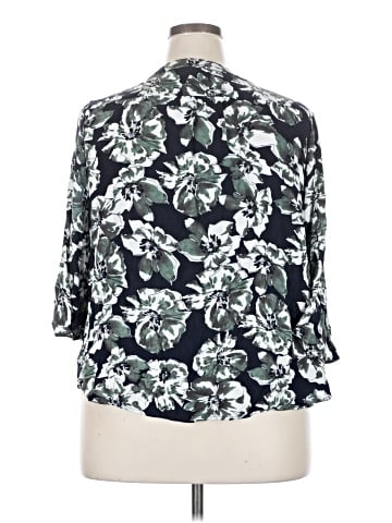 Monday Fun 3/4 Sleeve Blouse (view 2)