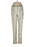 Covington Paisley Gold Silver Casual Pants Size 10 - photo 1