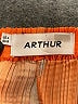 Arthur 100% Polyester Print Orange Casual Pants Size AU 4 - photo 4