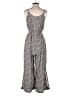Assorted Brands 100% Polyester Paisley Blue Jumpsuit Size S (estimated) - photo 2