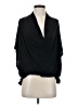 Language 100% Rayon Black 3/4 Sleeve Blouse Size XS - photo 1