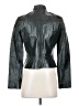 Worth New York 100% Leather Metallic Black Jacket Size 2 - photo 2