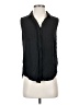 Alexander Jordan 100% Rayon Black Sleeveless Button-Down Shirt Size S - photo 1