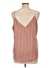 Express 100% Polyester Orange Sleeveless Top Size L - photo 2