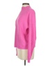 Lucy Paris Solid Pink Turtleneck Sweater Size S - photo 5