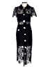 Self-Portrait Black Cocktail Dress Size 2 - photo 1