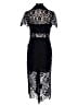 Self-Portrait Black Cocktail Dress Size 2 - photo 2