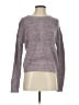 Hippie Rose 100% Acrylic Metallic Gray Pullover Sweater Size S - photo 1