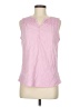 Como Vintage Pink Sleeveless Blouse Size M - photo 1