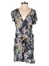 Ann Taylor LOFT Print Blue Romper Size XS - photo 1
