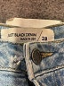 Just Black Blue Jeans Size 28 waist - photo 4