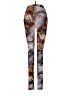 Kimcine Print Blue Leggings Size M - photo 2