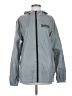Assorted Brands 100% Polyester Gray Windbreaker Size XS - photo 1