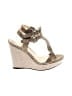 Stuart Weitzman Tan Wedges Size 10 - photo 1